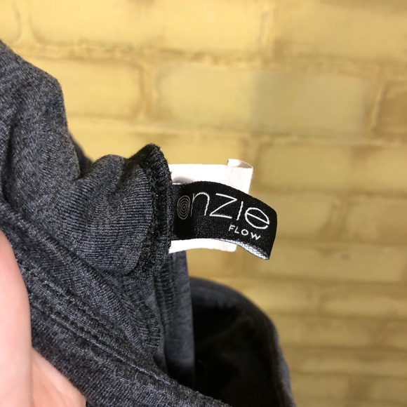 Onzie Flow High Rise Track Legging in Slate Combo - Picture 10 of 11